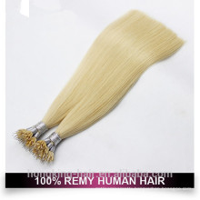 Double Drawn Blonde Color Nano Ring Hair Extension
